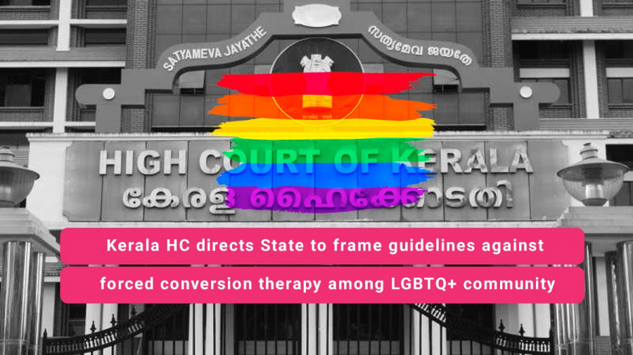 frame guidelines against forced conversion therapy among LGBTQ+ community