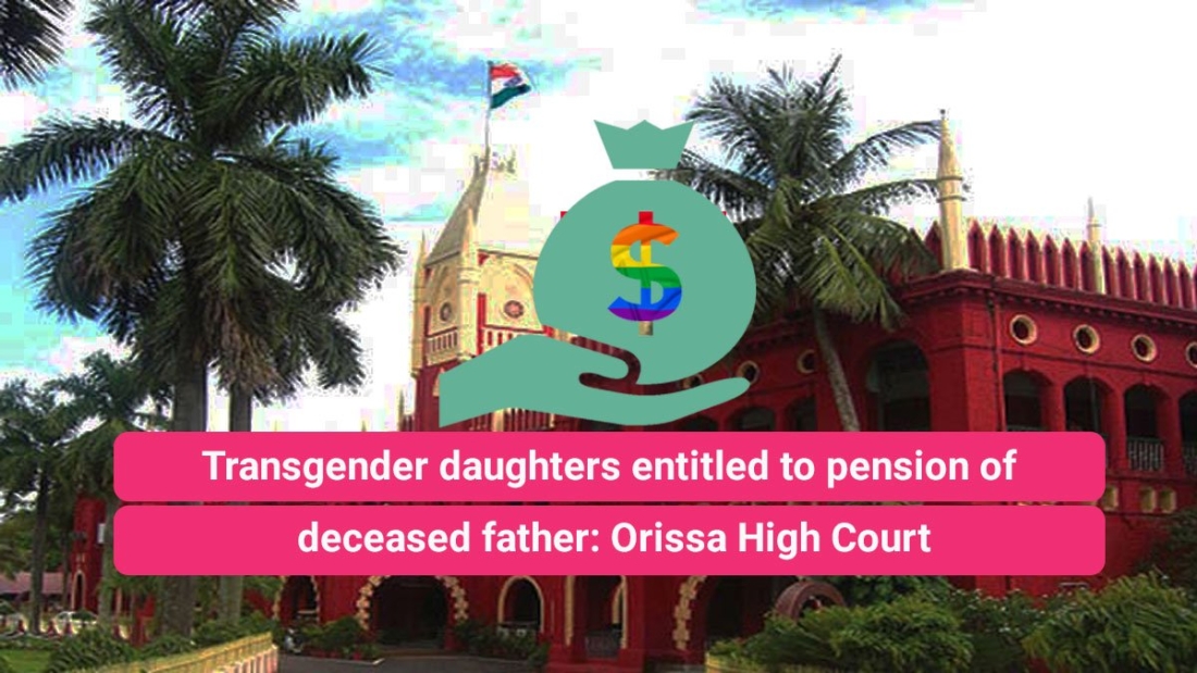 Transgender daughters entitled to pension of deceased father