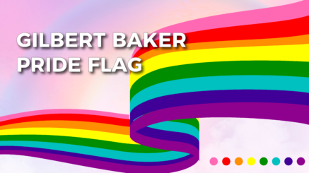 Gilbert Baker Pride Flag