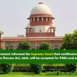 Supreme Court accepts transgender certificates for PAN applications