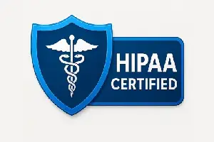 HIPPA Certified - 26th September 2025