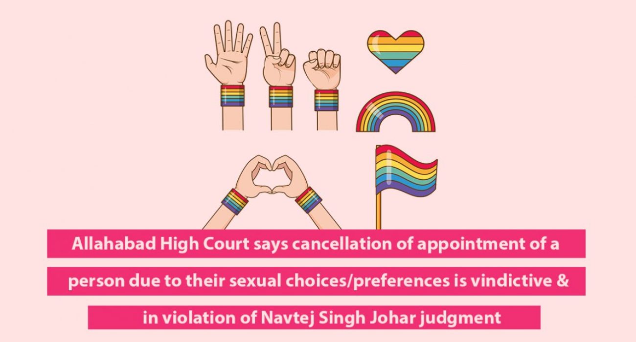 Violation of Navtej Singh Johar judgment